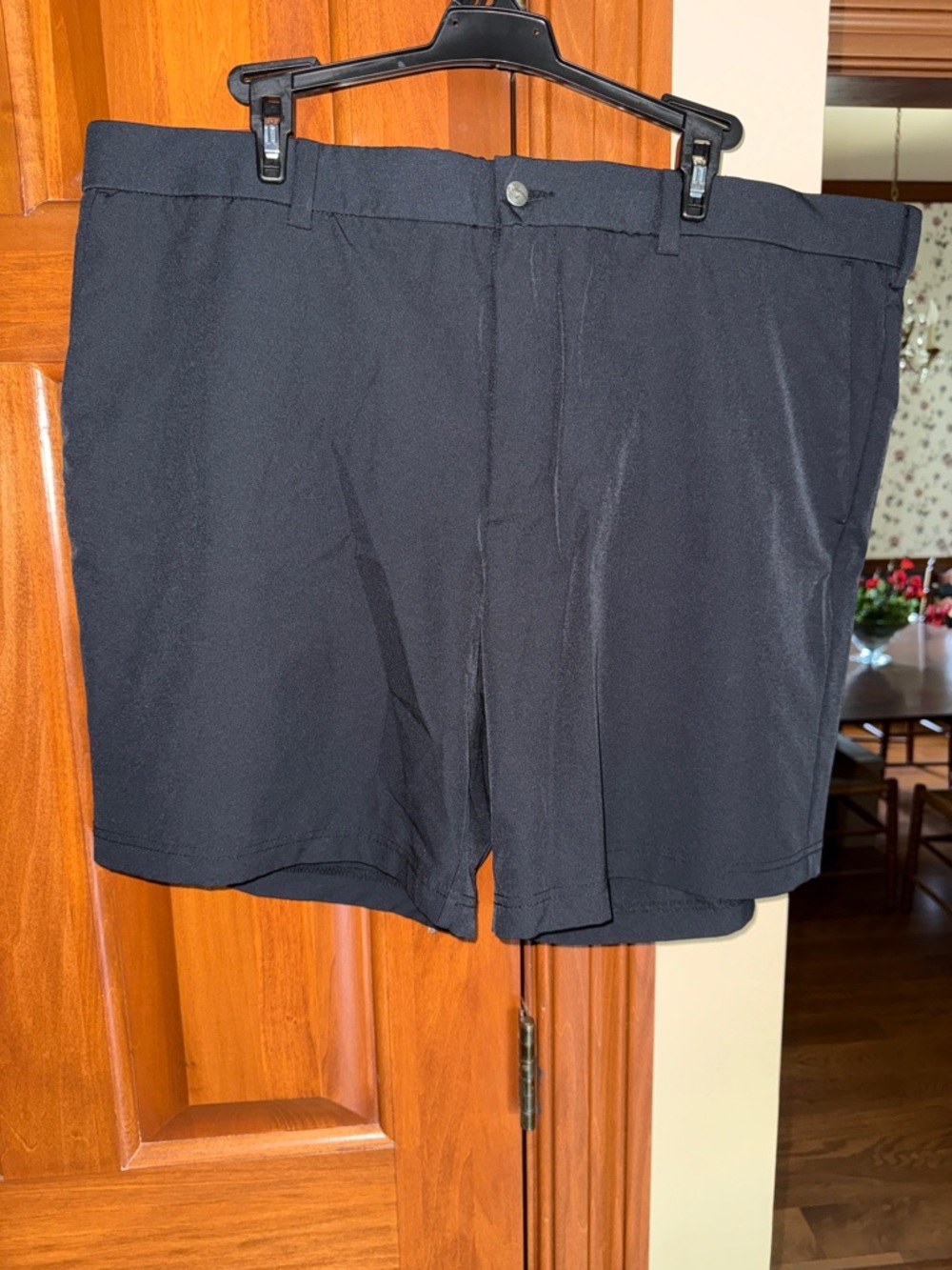 Callaway Black Flat Front Men's Golf Shorts